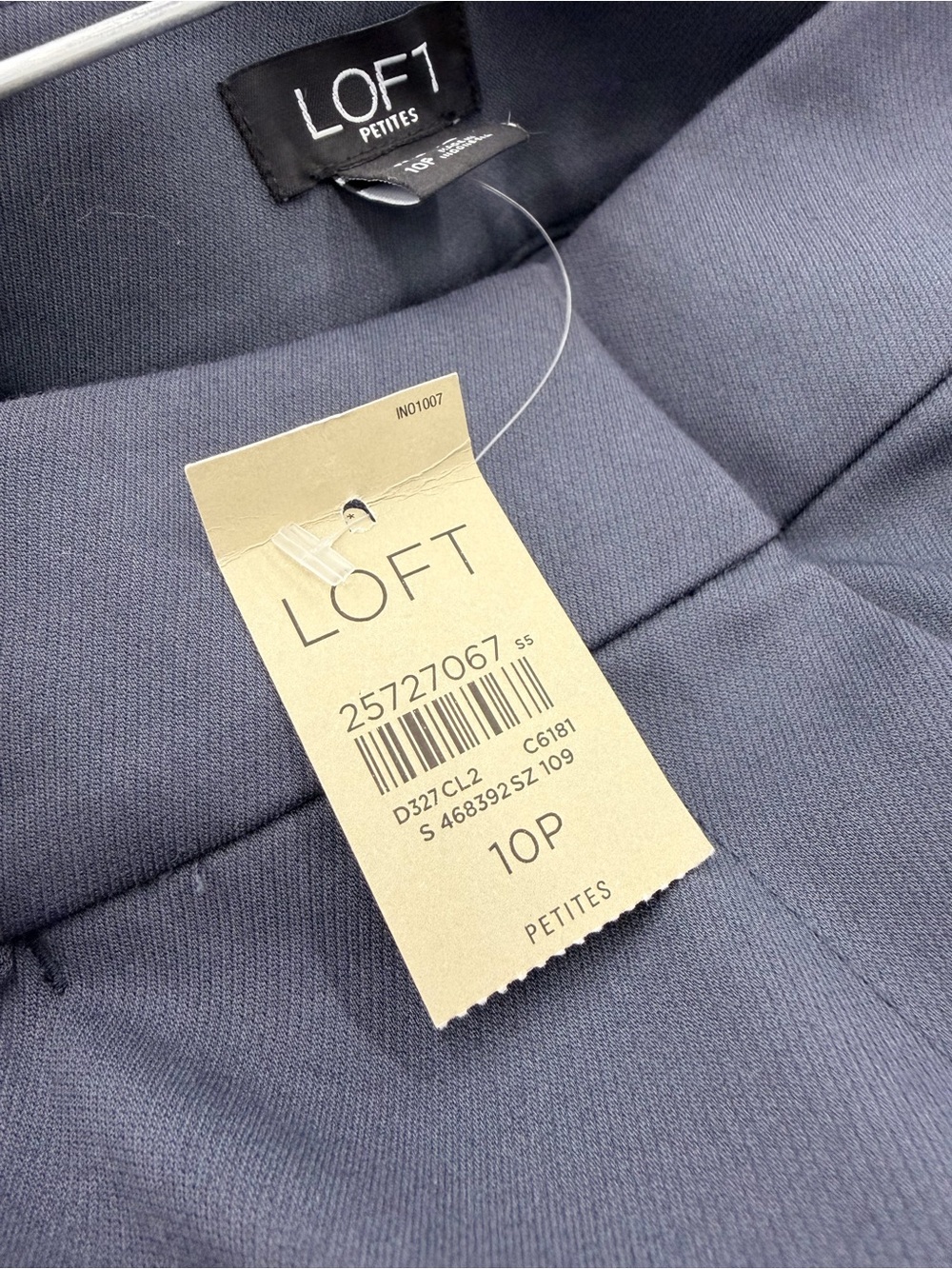 LOFT Petites Navy Blazer Jacket